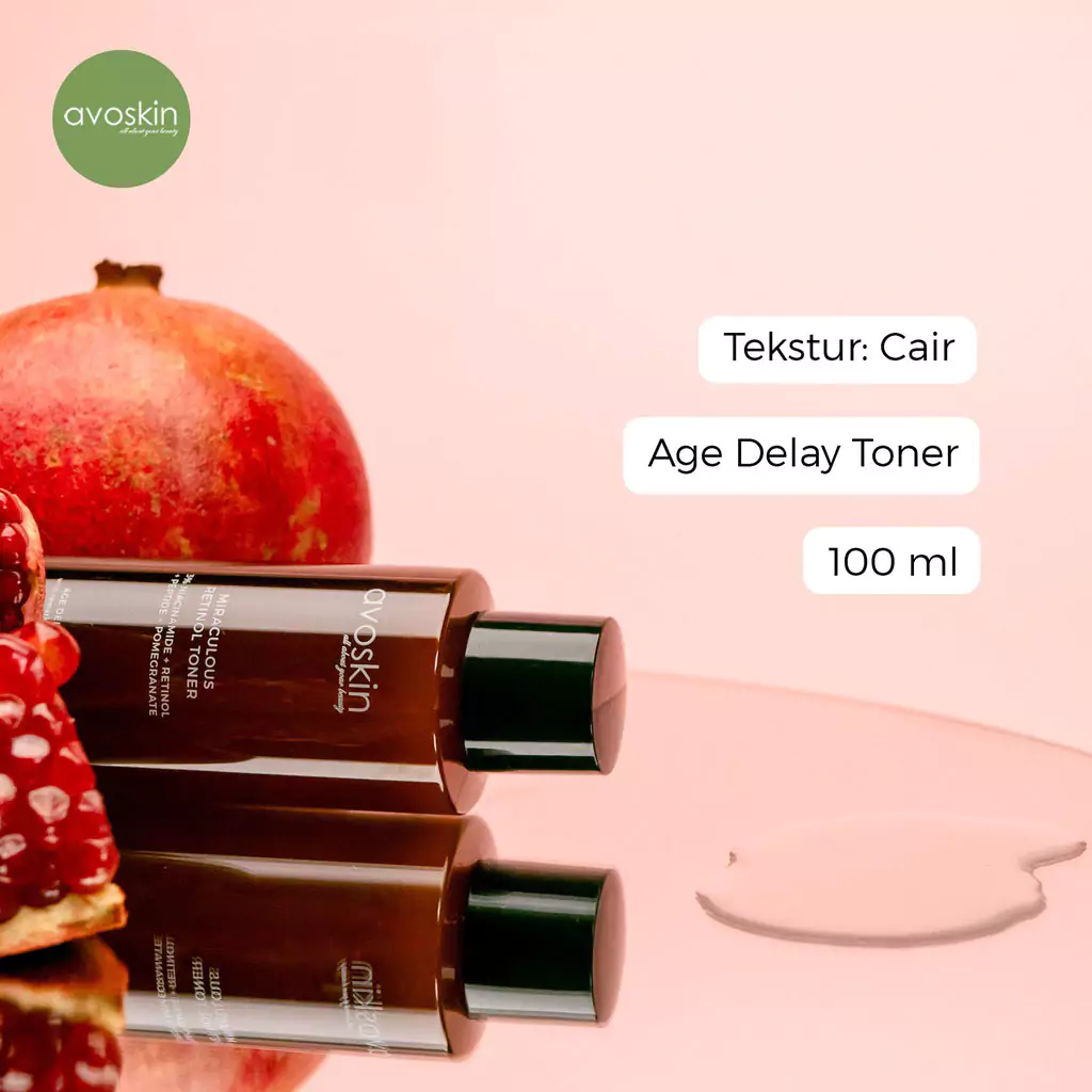 Avoskin Miraculous Retinol Toner 1 Avoskin Miraculous Retinol Toner 100ml - Gambar 3