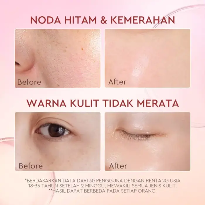 Glad2Glow Pomegranate 5% Niacinamide Brightening Moisturizer - Gambar 3