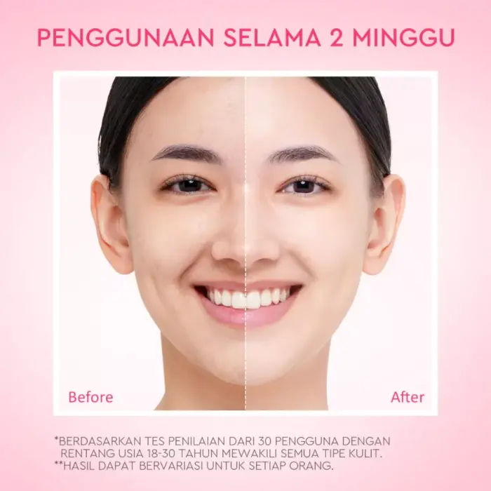 Glad2Glow Pomegranate Niacinamide Brightening Clay Stick - Gambar 3