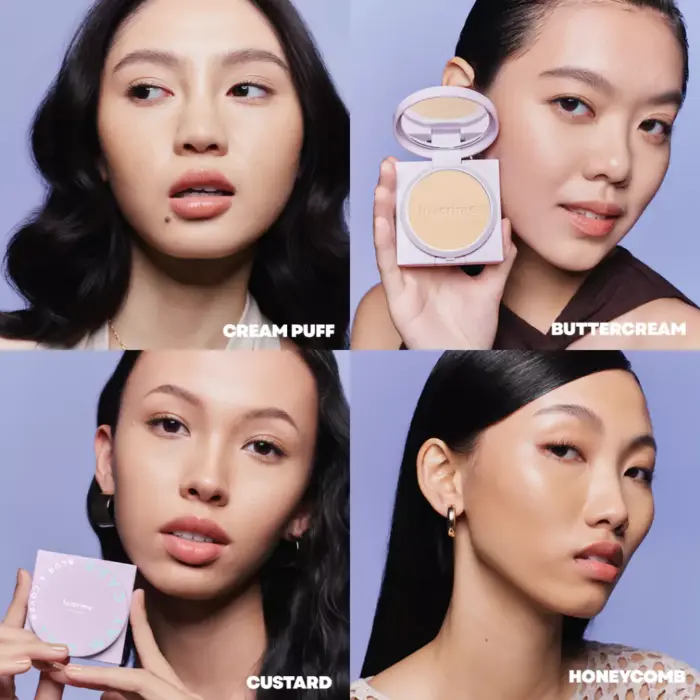 Luxcrime Silk Glow Blur & Cover Two Way Cake - Gambar 2