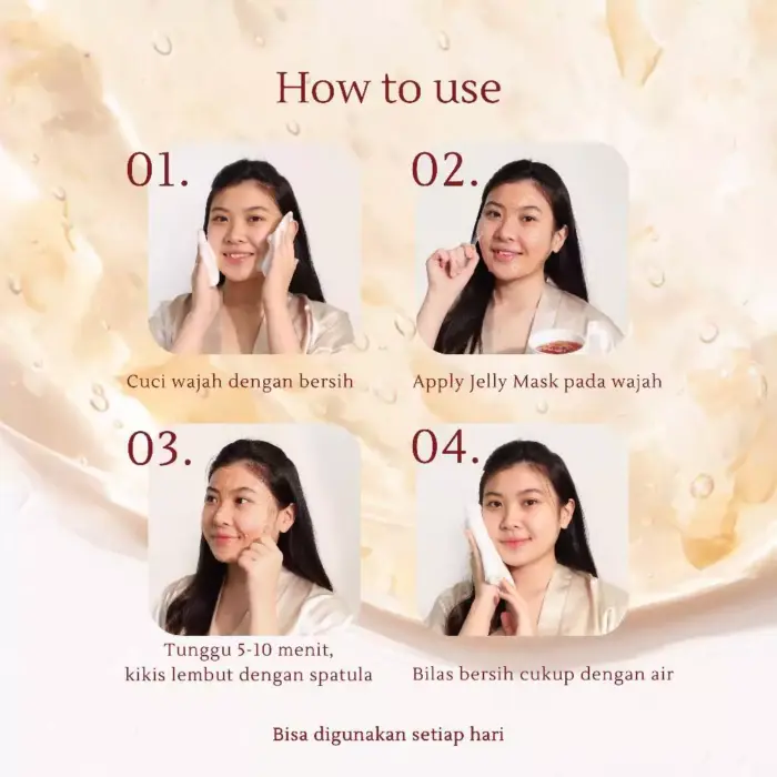 Eileen Grace Moisturize Rose Jelly Mask 300ml - Gambar 7
