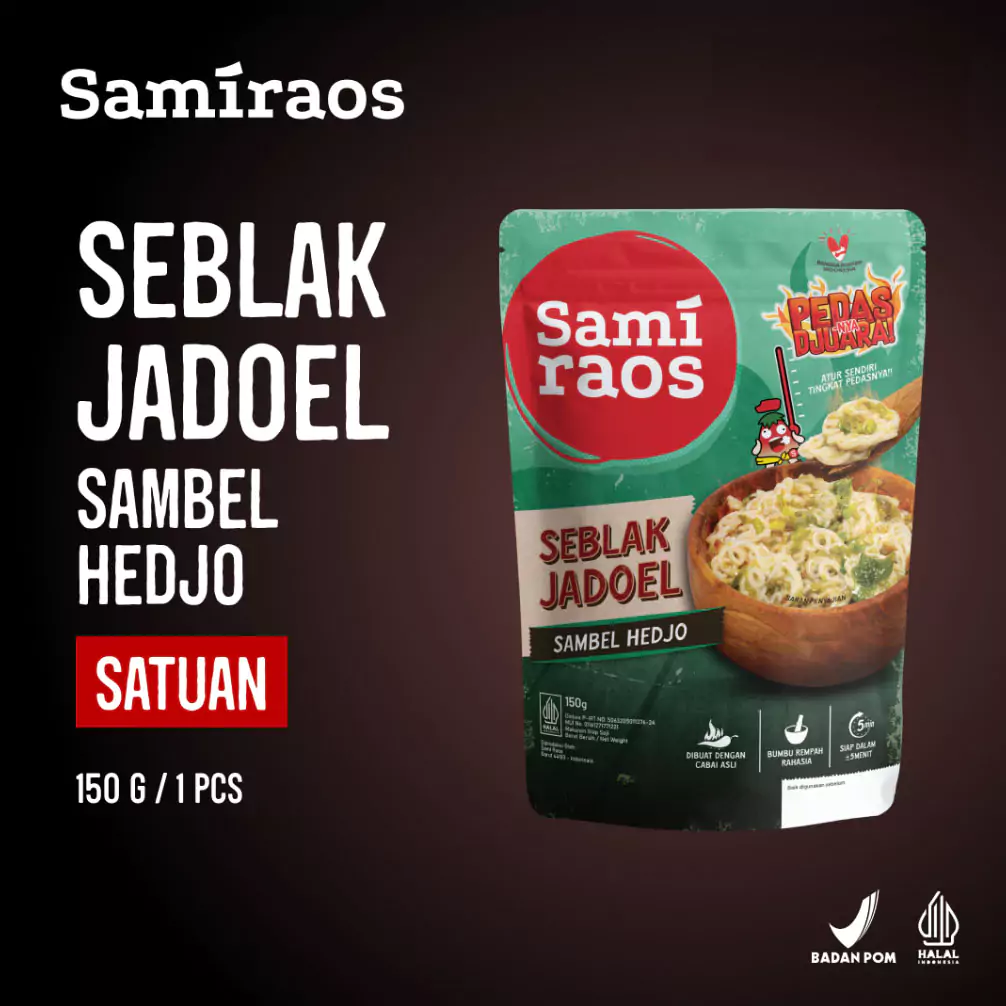 Sami Raos Seblak Jadoel 14 Sami Raos Seblak Jadoel Sambel Hedjo - Gambar 1