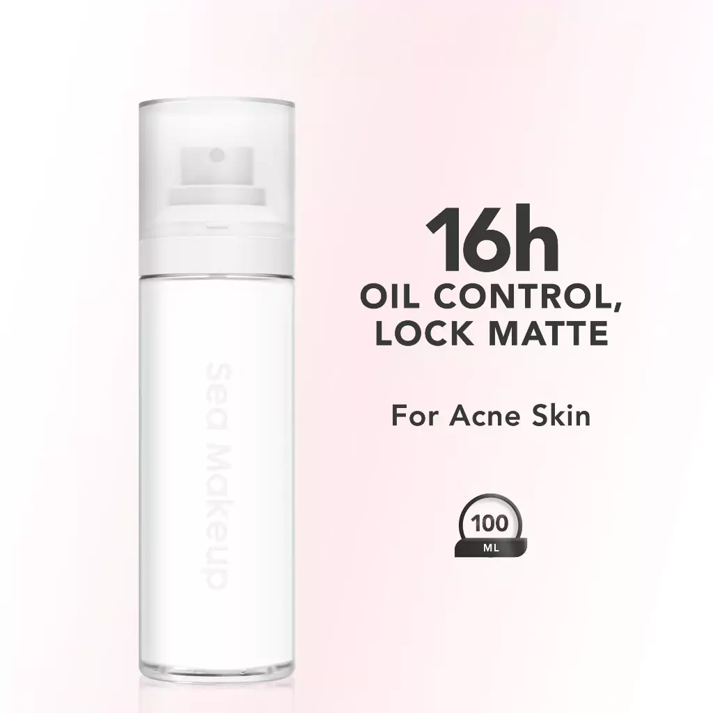 Sea Makeup Lock It Matte Acne Setting Spray 4 Sea Makeup Lock It Matte Acne Setting Spray - Gambar 1