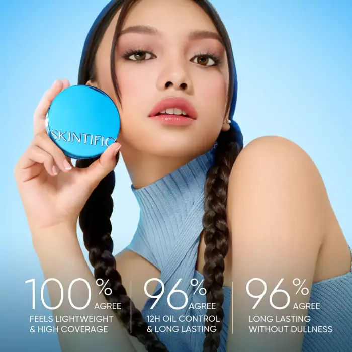 Skintific Perfect Stay Velvet Matte Cushion 11 ml - Gambar 2