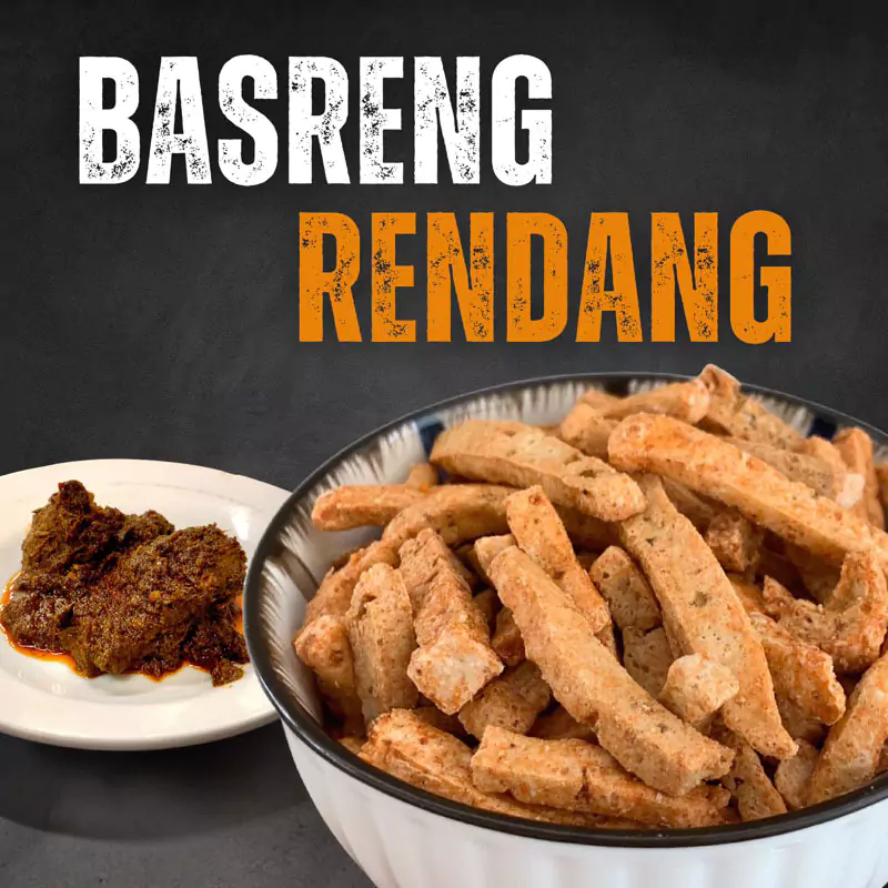 Basreng Rasa Rendang Basreng Rasa Rendang - Gambar 1