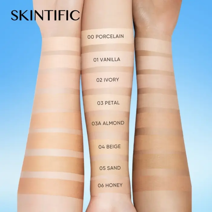 Skintific Perfect Stay Velvet Matte Cushion REFILL 11 gr - Gambar 4