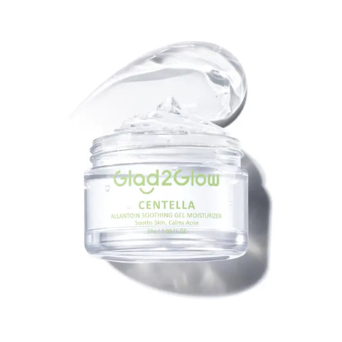 Glad2Glow Centella Allantoin Soothing Gel Moisturizer 30 gr - Gambar 2