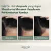 Lab On Hair Bundle Combo Anti Hair Fall Ampoule + Shampoo - Gambar 5
