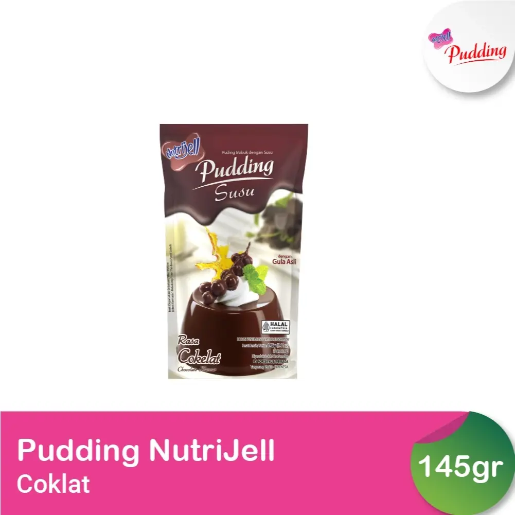 Nutrijell Pudding Susu Cokelat Nutrijell Pudding Susu - Gambar 7