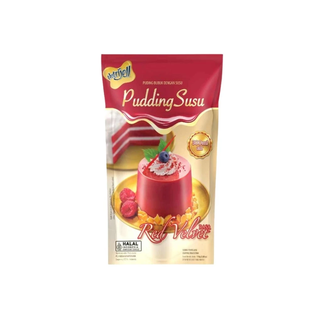 Nutrijell Pudding Susu Red Velvet Nutrijell Pudding Susu - Gambar 9