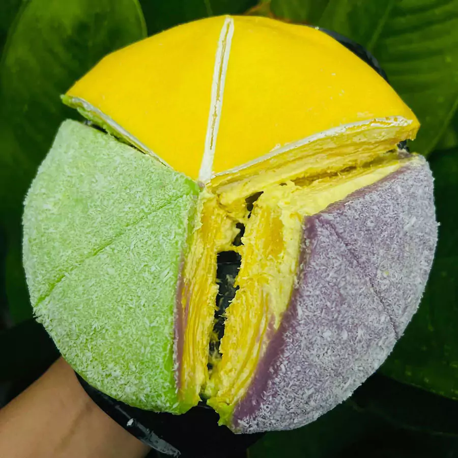 Pancake Durian 3 Warna 3 Pancake Durian 3 Warna - Gambar 2