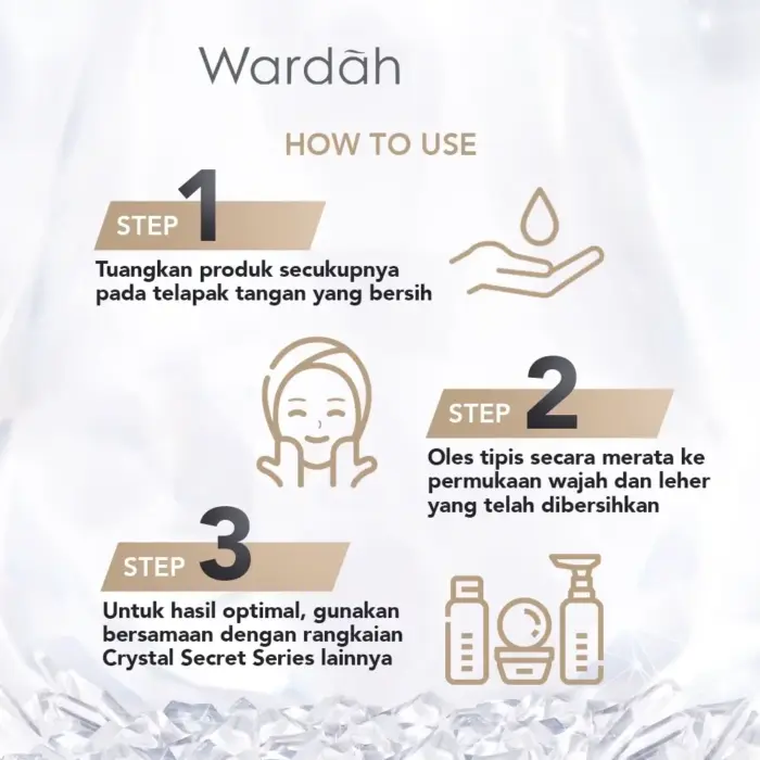 Wardah Crystal Secret Brightening Day Cream - Gambar 6