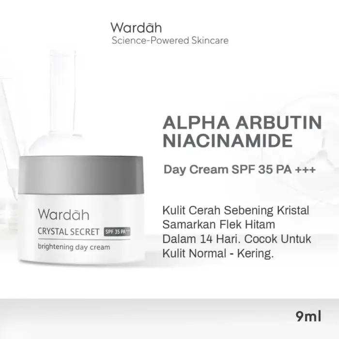 Wardah Crystal Secret Brightening Day Cream - Gambar 2