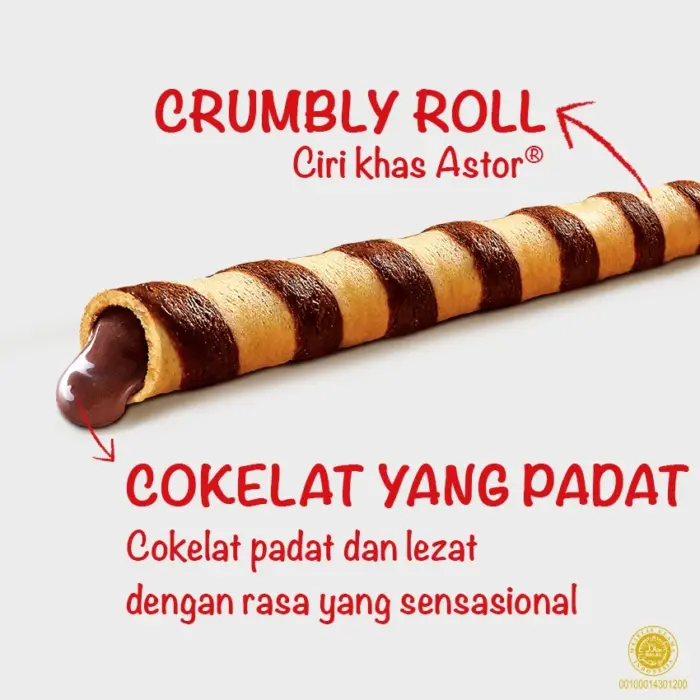 Astor Double Coklat 150 gr - Gambar 2