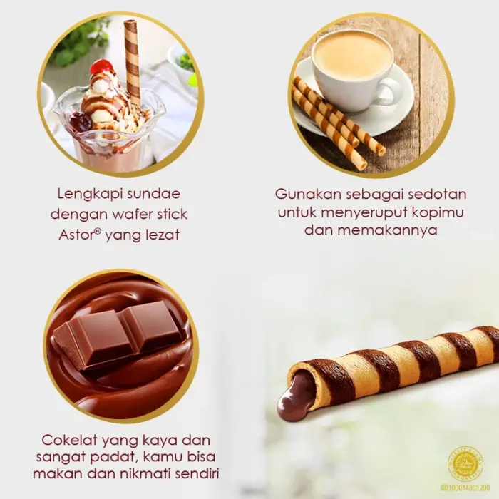 Astor Double Coklat 150 gr - Gambar 3