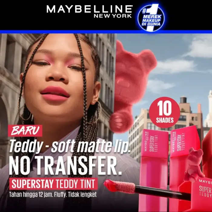 Maybelline Superstay Teddy Tint - Gambar 2