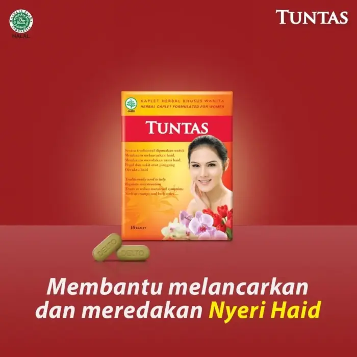 Tuntas Lancar Haid Box Isi 10 Kaplet - Gambar 2