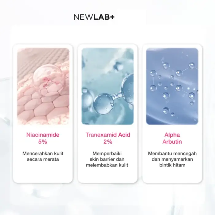 NEWLAB Brightlogy Brightening Body Lotion 180 ml - Gambar 3