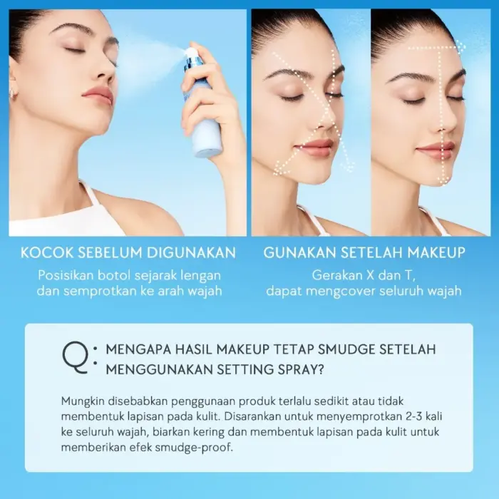 Skintific Lock The Look 16H Setting Spray 80 ml - Gambar 7