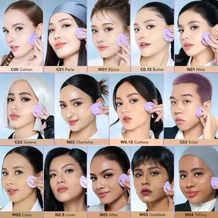 Somethinc Copy Paste COVERBLUR ™ Powder Foundation - Gambar 5
