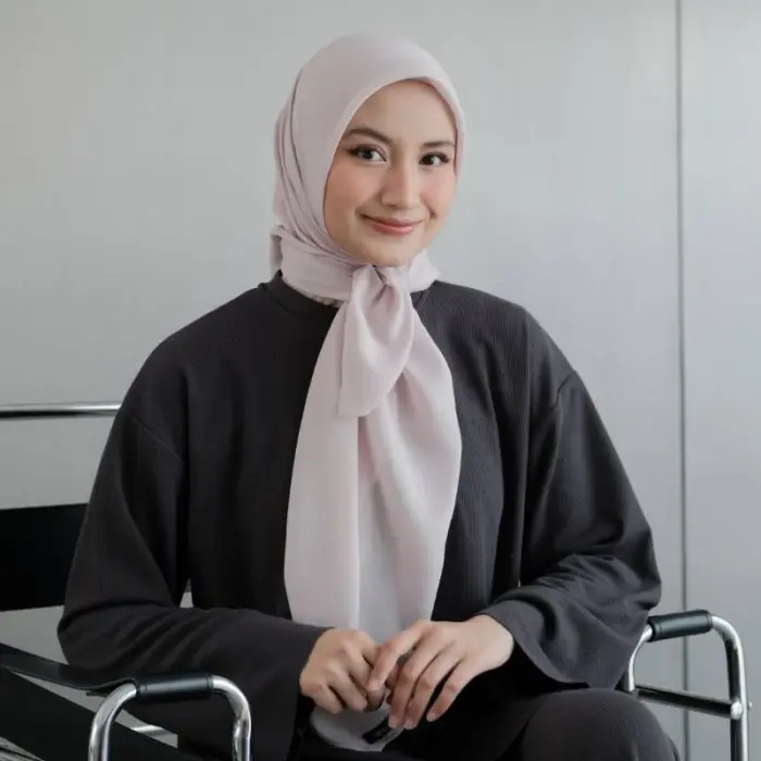 NHS Looks Plain Voal - Gambar 4