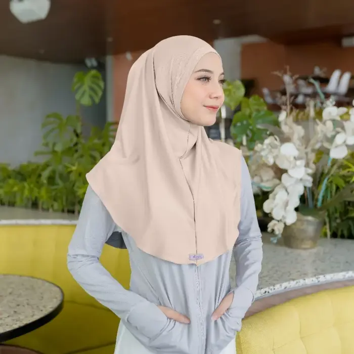 Zaida Hijab Instan Bergo Non Pet - Gambar 15