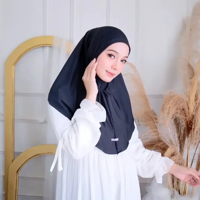 Zaida Hijab Instan Bergo Non Pet - Gambar 9