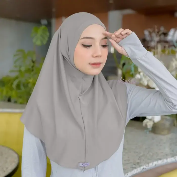 Zaida Hijab Instan Bergo Non Pet - Gambar 13