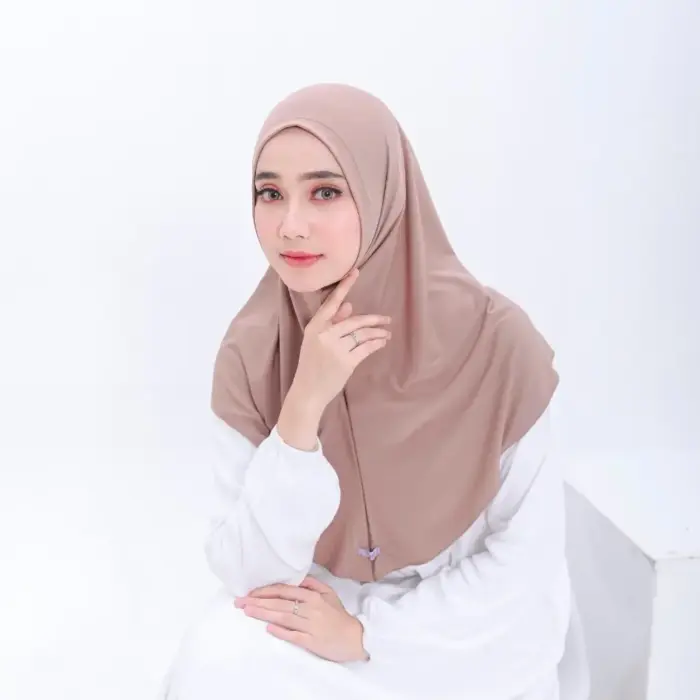 Zaida Hijab Instan Bergo Non Pet - Gambar 8