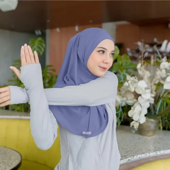Zaida Hijab Instan Bergo Non Pet - Gambar 14