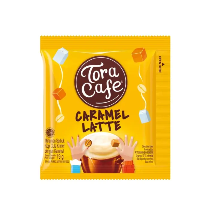 Tora Cafe Caramel Latte Renceng Isi 10 Bungkus - Gambar 2