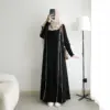 Abaya Turkey Jetblack