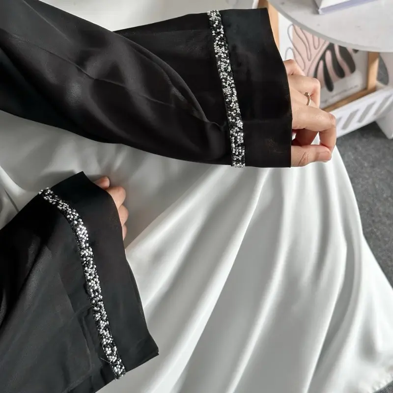 Abaya Zephy Turki Set Pashmina 6 Abaya Zephy Turki Set Pashmina - Gambar 3