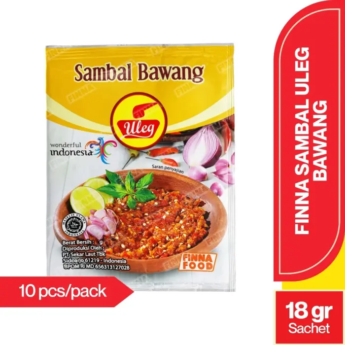 Finna Sambal Uleg Renceng Isi 10 Sachet - Gambar 9