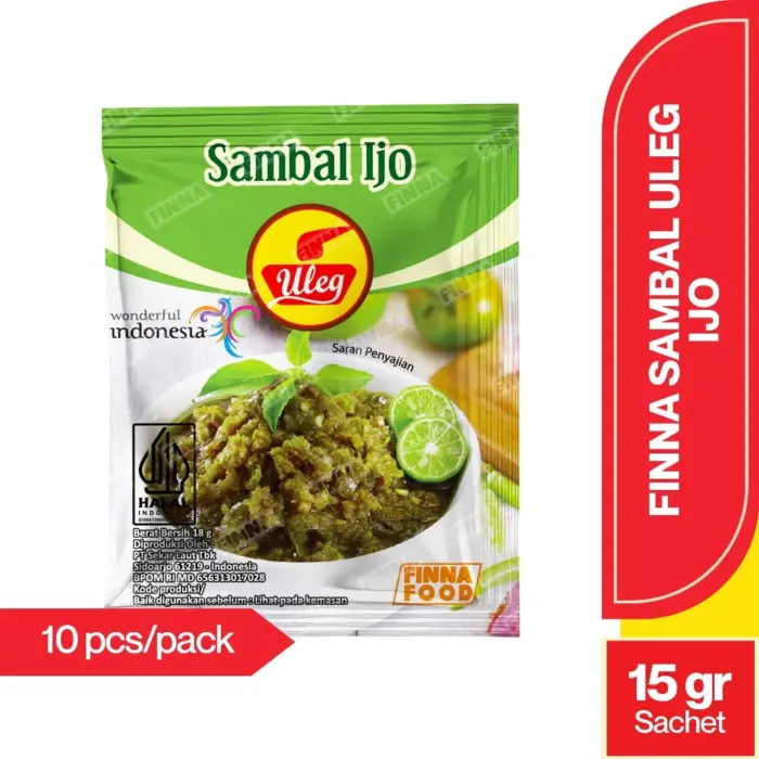 Finna Sambal Uleg Renceng Isi 10 Sachet - Gambar 3