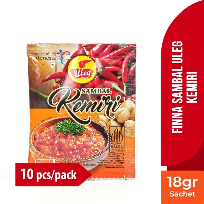 Finna Sambal Uleg Renceng Isi 10 Sachet - Gambar 6