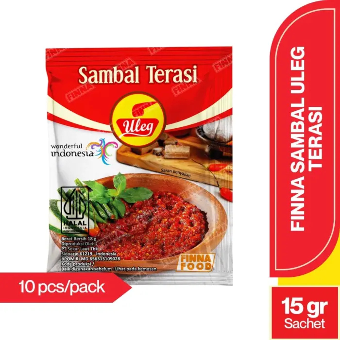Finna Sambal Uleg Renceng Isi 10 Sachet - Gambar 2