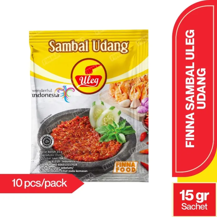Finna Sambal Uleg Renceng Isi 10 Sachet - Gambar 5