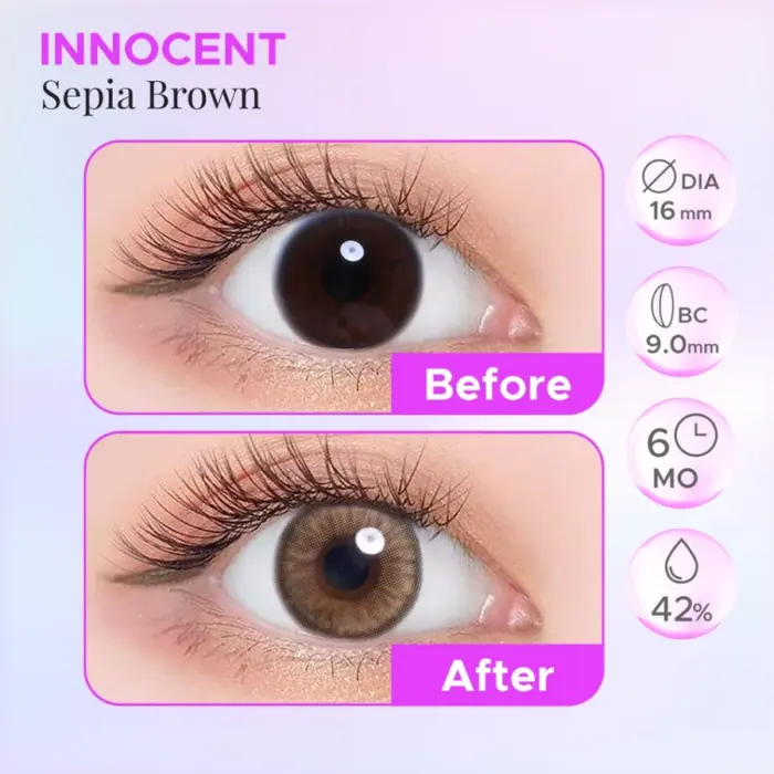 Softlens Innocent by Exoticon (Normal) - Gambar 2