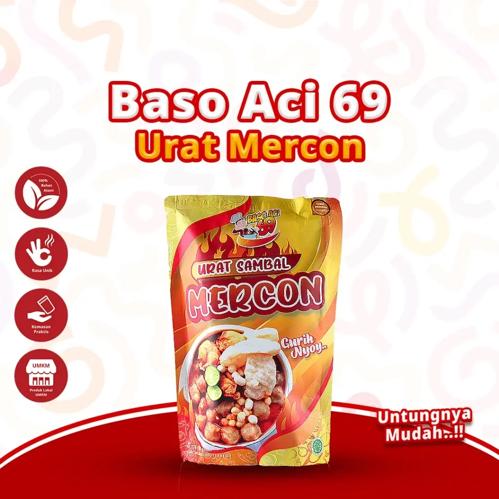Baso Aci 69 - Urat Sambal Mercon 3 Baso Aci 69 - Urat Sambal Mercon - Gambar 3