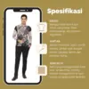 Batik Slimfit Lapis Furing Premium - Gambar 5