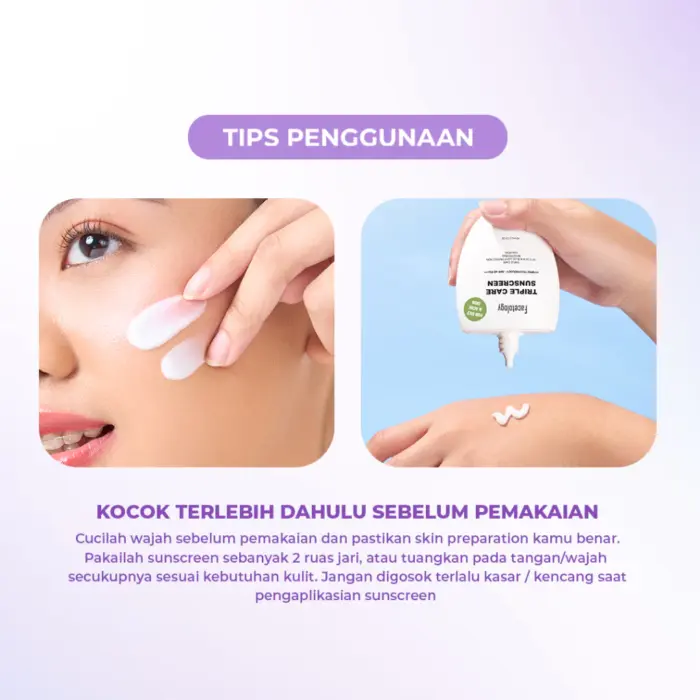 Facetology Sunscreen For Acne & Oily Skin SPF 40 PA+++ - Gambar 4