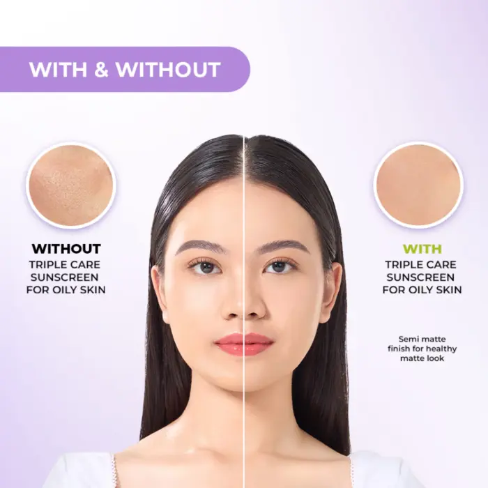 Facetology Sunscreen For Acne & Oily Skin SPF 40 PA+++ - Gambar 3