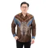 Kemeja Batik Songket Lengan Panjang - Gambar 3
