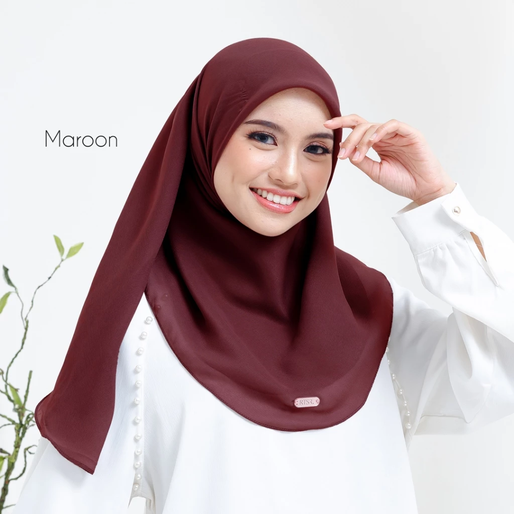 Segi Empat Curve Premium Maroon Segi Empat Curve Premium - Gambar 15