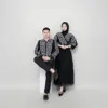 Baju Couple Motif Tenun Etnik - Gambar 2