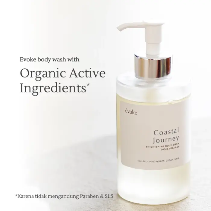 EVOKE Body Wash - Coastal Journey - Gambar 5