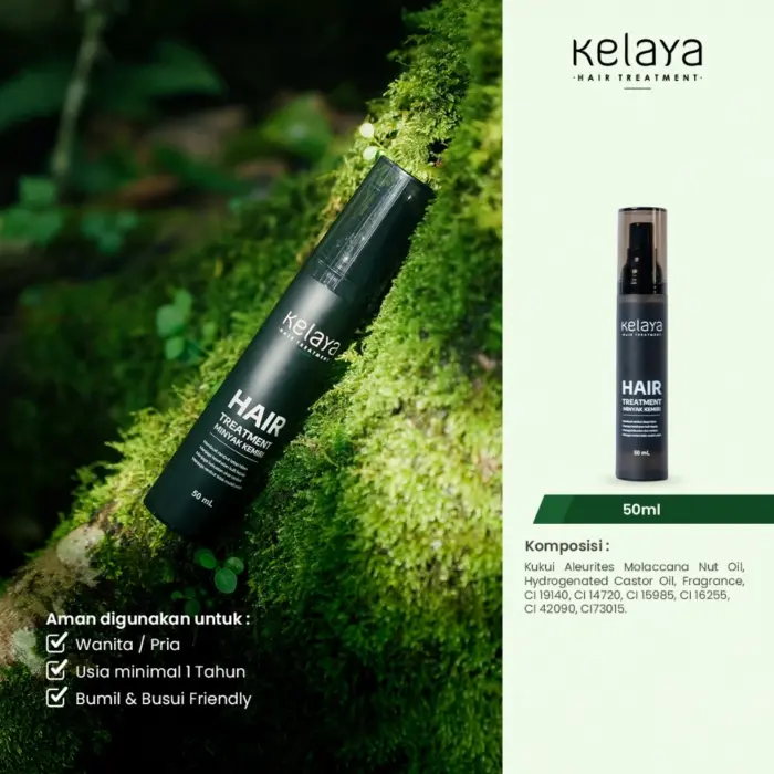 Kelaya Minyak Kemiri Penumbuh Rambut 50ml - Gambar 4