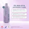 Autumn 5% NIA–HYA Whitening Toner 500 ml - Gambar 5