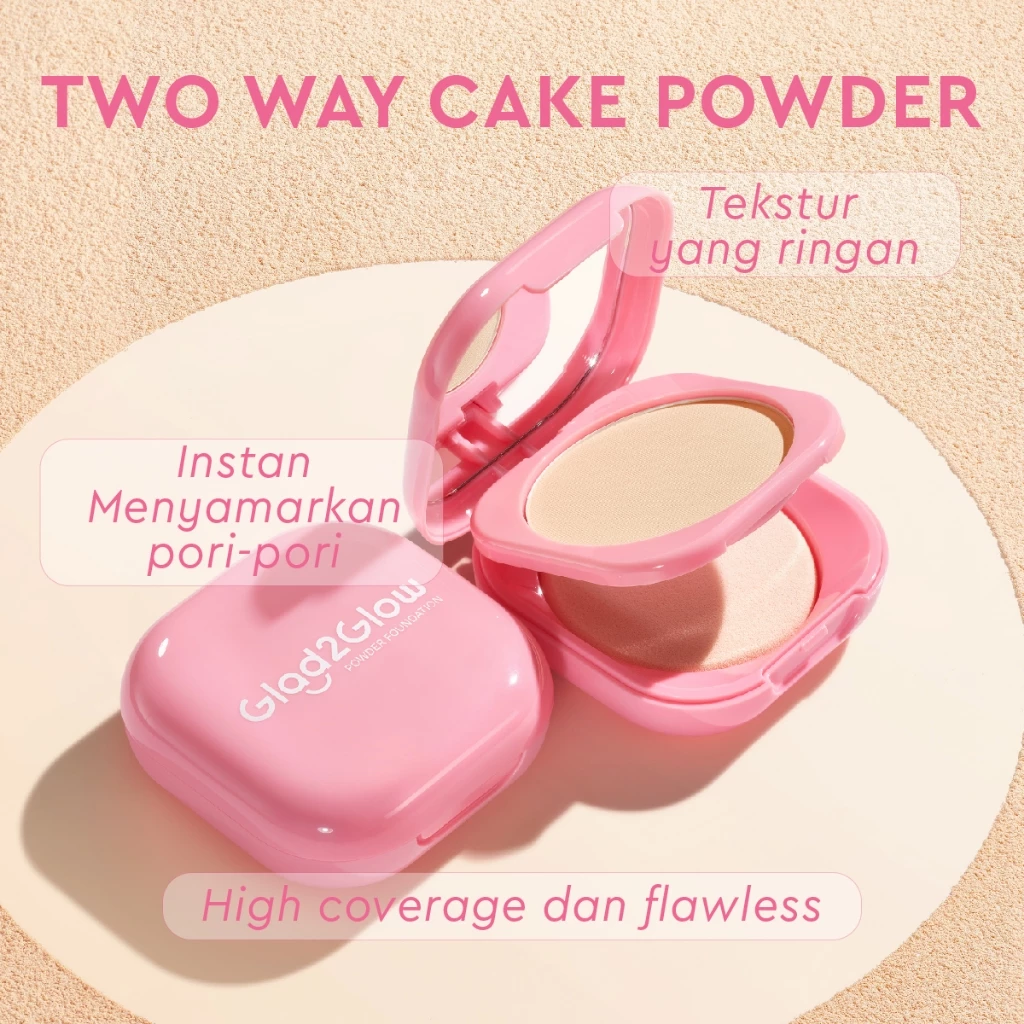 Glad2Glow Perfect Blurring Powder Foundation 6 Glad2Glow Perfect Blurring Powder Foundation - Gambar 3